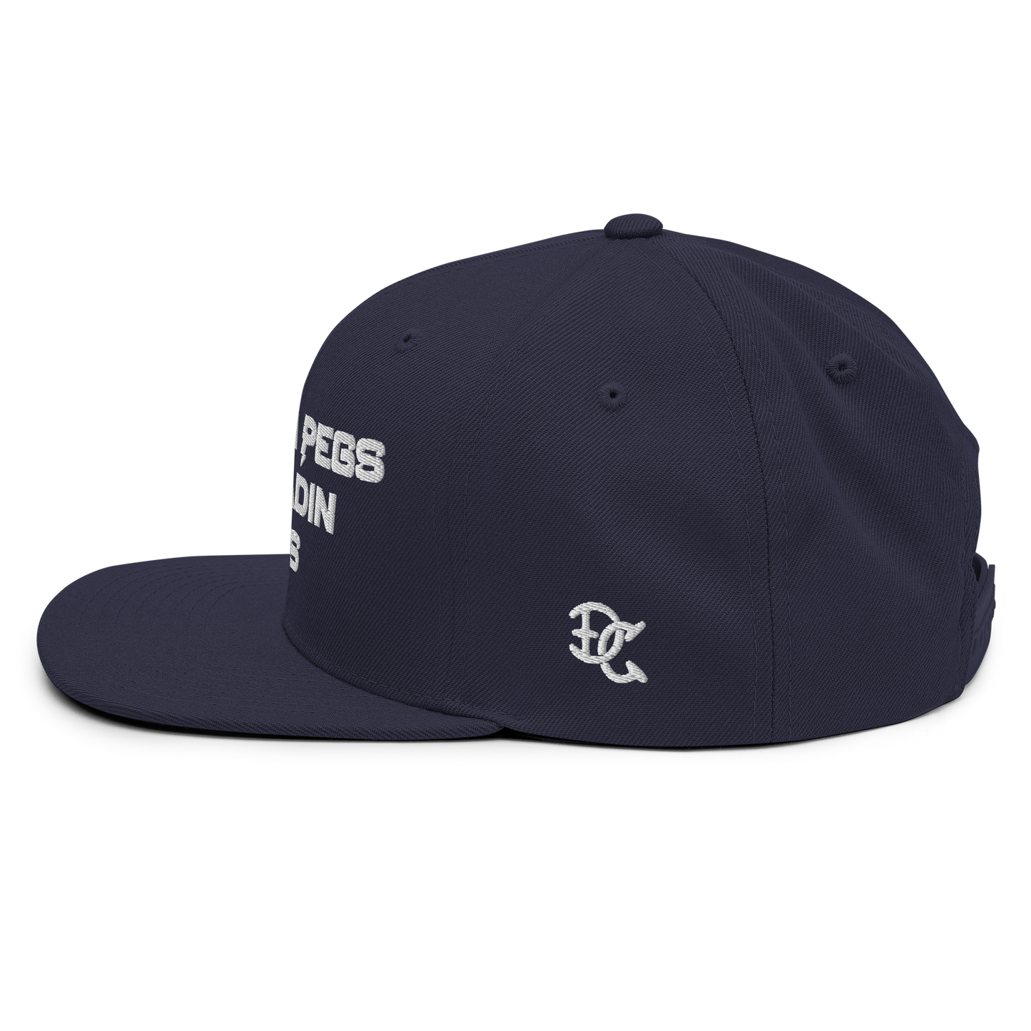 Scrapin' Pegs & Spreadin' Legs Snapback Hat