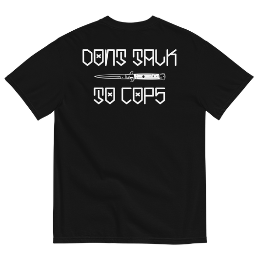 Don't Talk To Cops Knife T-Shirt