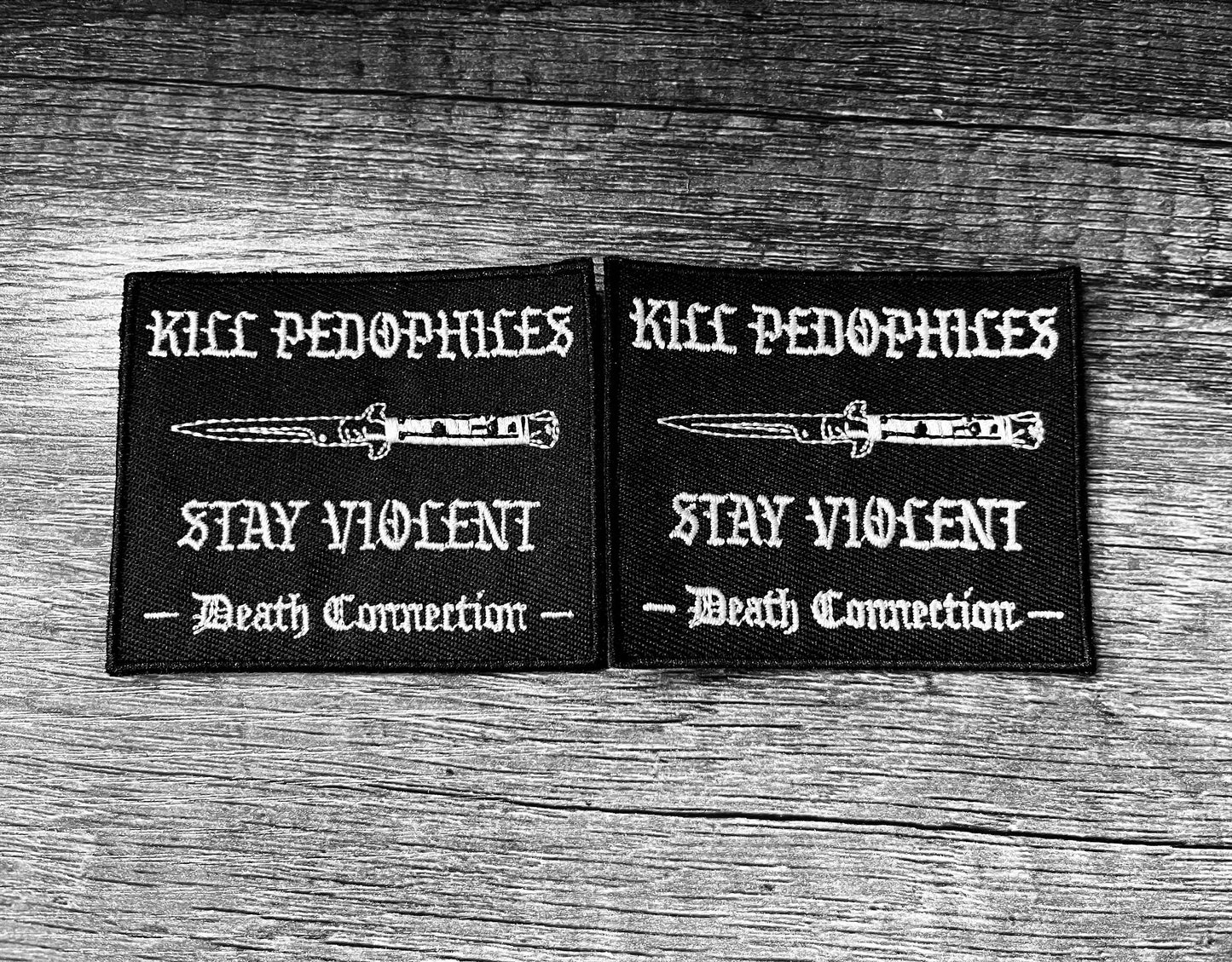 Kill Pedos Embroidered Patch