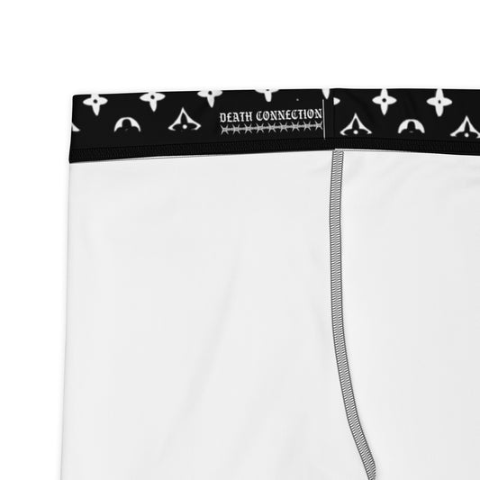 Womens ACAB LV Print Yoga Shorts